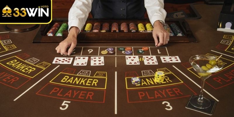 Mỗi lá được tính riêng, baccarat 33Win quyết định tổng điểm thắng