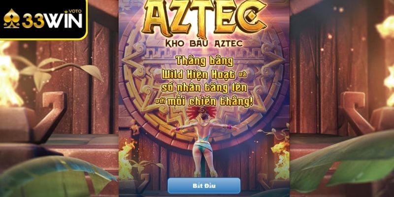 Kho báu Aztec 33Win tái hiện văn minh cổ đầy cuốn hút