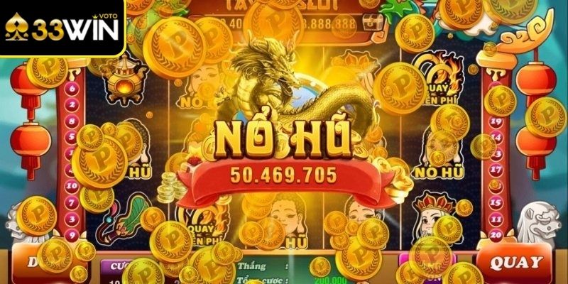 Nhận diện biểu trưng nổi bật Thần May Mắn 33Win hũ thưởng