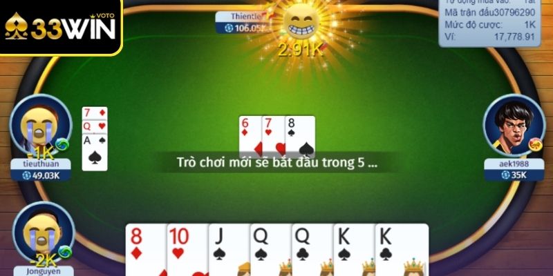 Quy tắc và cách chơi của tiến lên miền nam 33Win